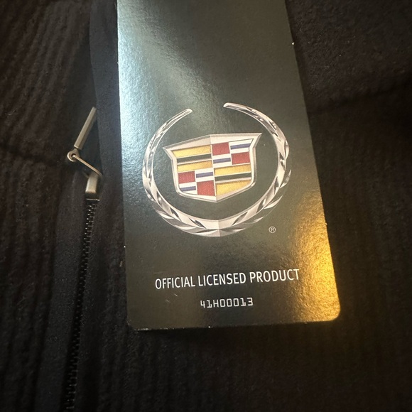 Men's Officially Licensed Cadillac Black Sweater - Picture 4 of 5